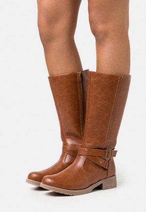 Anna Field Winter Boots Boots Laarzen Dames Bruin | 9053-XWMYP