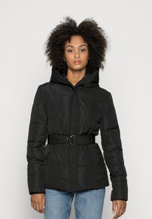 Anna Field Winter Jacket Mantel Dames Zwart | 5371-OMAES